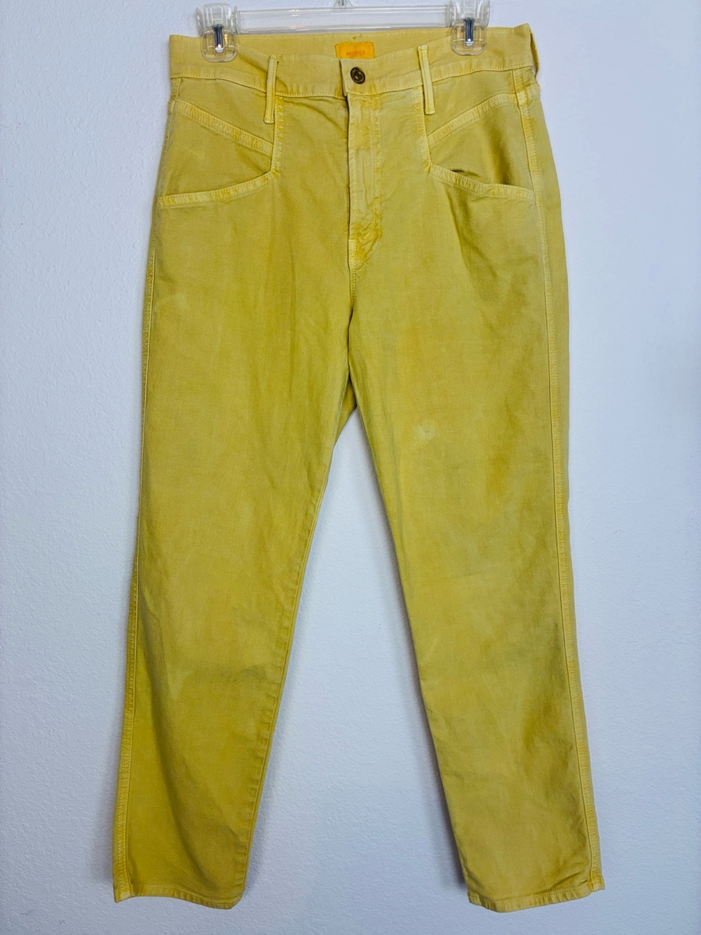 MOTHER Breaker So Far Gone Jeans in Rattan muted Banana